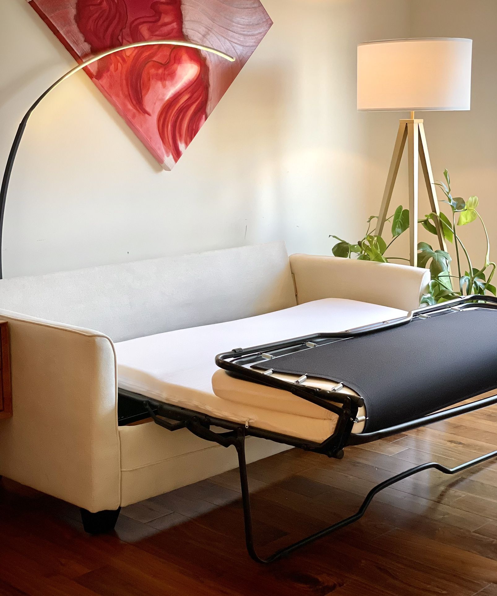 Sofa bed - Beige ($350)