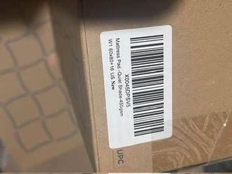 Mattress Pad-Quiet Shade Queen Size