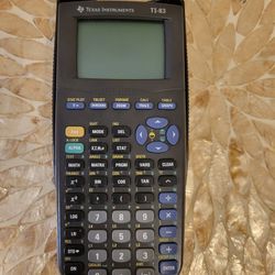 TI 83 Calculator- FREE