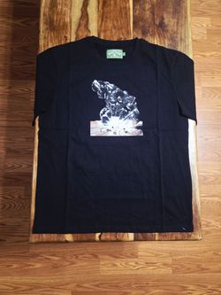 Denim Tears Men's "Black Hulk" Short Sleeve Tee.  Size Large.