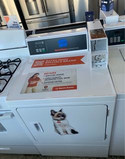 Speed Queen Commercial Dryer White