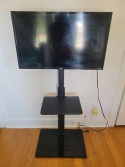 32-Inch TV monitor with vertical stand