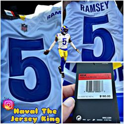 Jalen Ramsey Los Angeles Rams Nike Alternate Vapor Limited Jersey - White