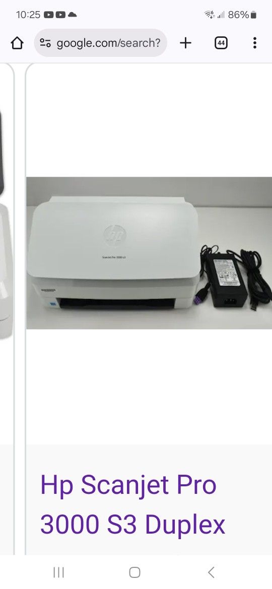 Scan Jet Pro 3000 S3 $300