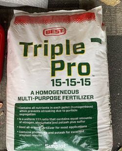 50lbs Triple Pro 15-15-15 fertilizer