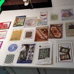 Lot Of Quilting Sewing DVDs Crafting Ideas Patterns And Journal 