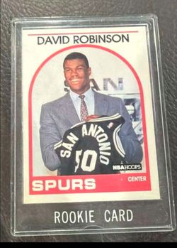 1989-90 NBA Hoops David Robinson Rookie Card #138 - San Antonio Spurs RC
