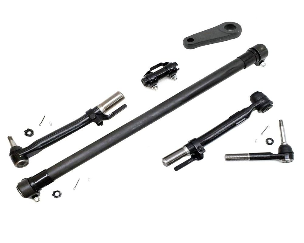 Tren Delantero 4x4 Rotulas Extremos de Direccion For 05-10 Ford F-250 F-350 Super Duty Tie Rods Ends Adjustment Sleeves Pitman Arm