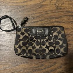 Vintage Coach Wristlet