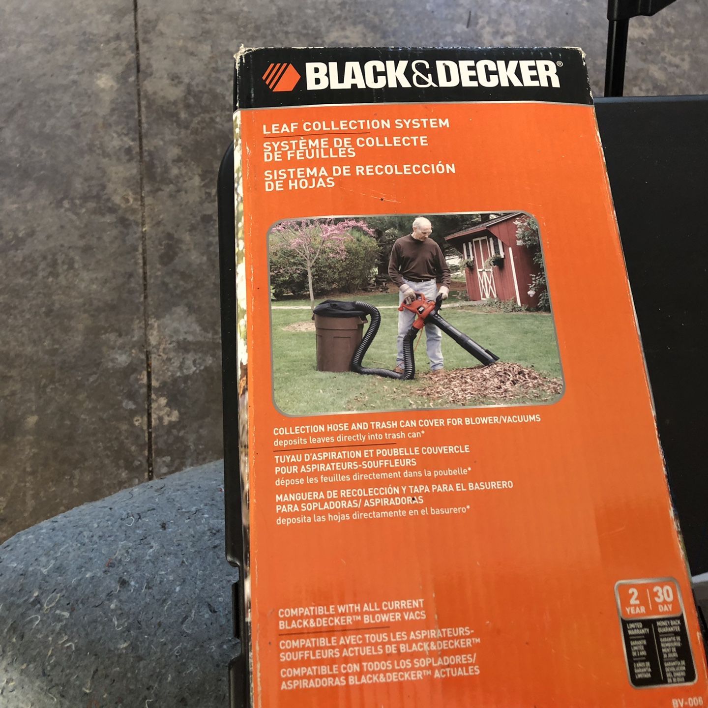 Black & Decker Bv-006 Leaf Collection System,blower Vacs