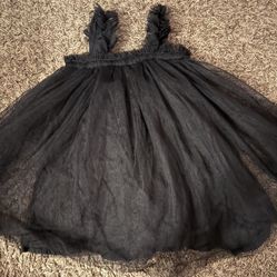 Black Fluffy Dress 18-24 Months
