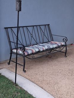 Outdoor chair metal