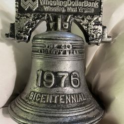 Wheeling dollar bank Liberty Bell/ Bicentennial 1976