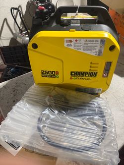 Generador champion 2500 whatts c/r to Home Depot as is $470 firm