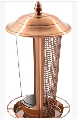 NIB Metal Bird Feeder 