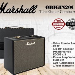 Marshall Origin 20 watt guitar combo amp. 