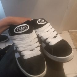 Adidas Campus 00s Black And White 9 1/2