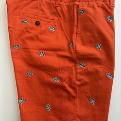 Men's San Francisco Giants Levi's Orange Dockers Dugout II Shorts