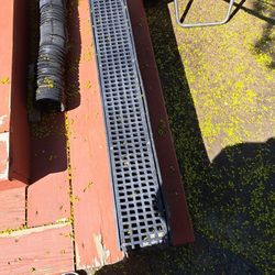 6 "Water drain 4' Long