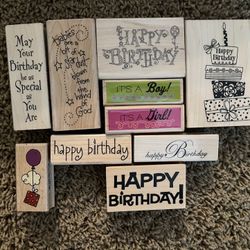 Birthday/ Baby Stamps