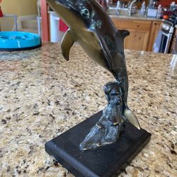 Dolphin Statue