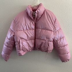 Pink Puffer Jacket 