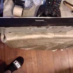 Two DVD Players One With Blue Ray Wifi HDMI Cords And Remote Other Is Standard DVD Player With Cord 