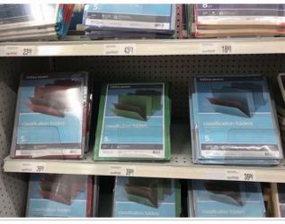 New Classification Folders Green Only