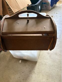 Vintage bread box