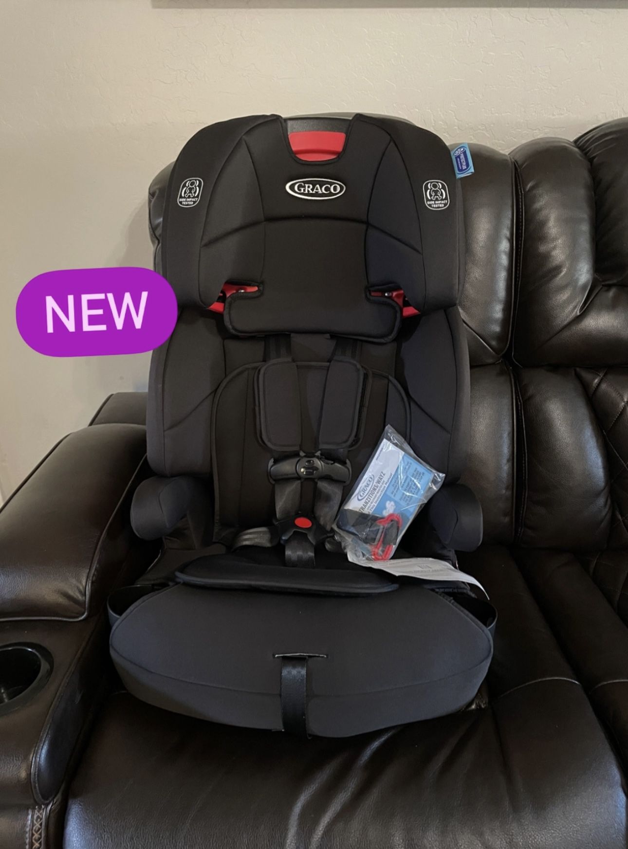 New Graco tranzition 3in1 Car Seat 