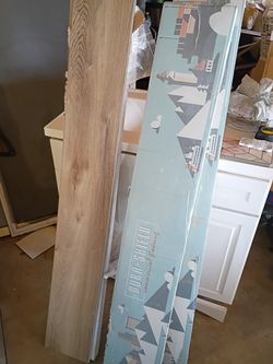 3 Boxes Of Waterproof Vynil Floor