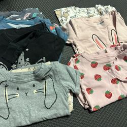 7 Pairs Of Pant Pajamas Size 6T