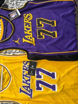 XL mens Lakers Luka Jersey x2