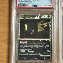 Pokemon Undaunted Umbreon Prime PSA 7