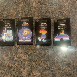 Disney Pride Pins Selling Together 