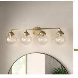 Gold Vanity Light