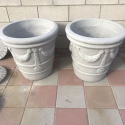 New Cement Flower Pots Special Prices Perfect Gift For Any Occasion !