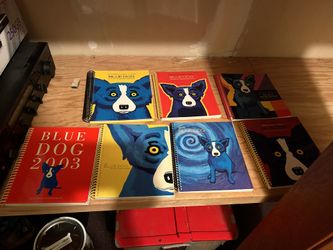 Blue Dog Engagement Calendars - 2003-2010