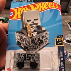 Minecraft 15 Year Anniversary Hot Wheels 