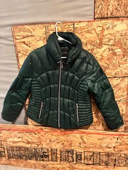 Guess Los Angeles Green Puffer Jacket