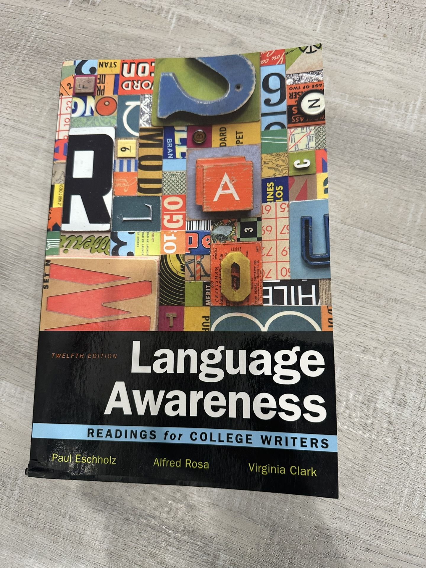 Readings for College Writers by Alfred Rosa, Paul Eschholz / Book