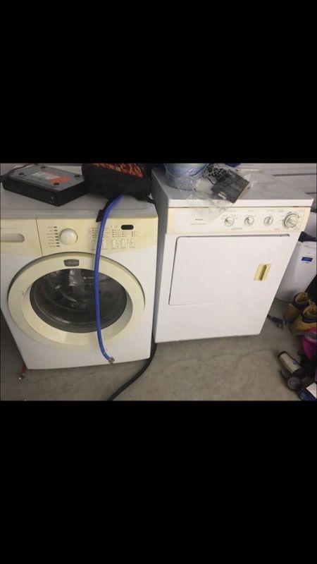 Used frigidaire affinity front loader washer and dryer