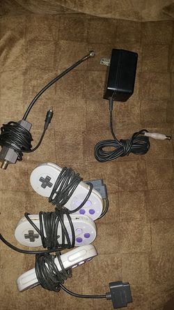 Super Nintendo accessories