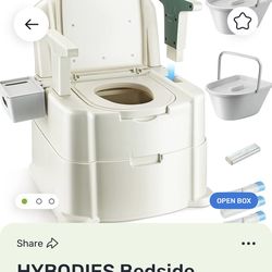 Hoodies Portable / traveling toilet still in box