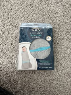 Halo sleep Sack Ideal Temp Swaddle. New In Bag. Newborn.