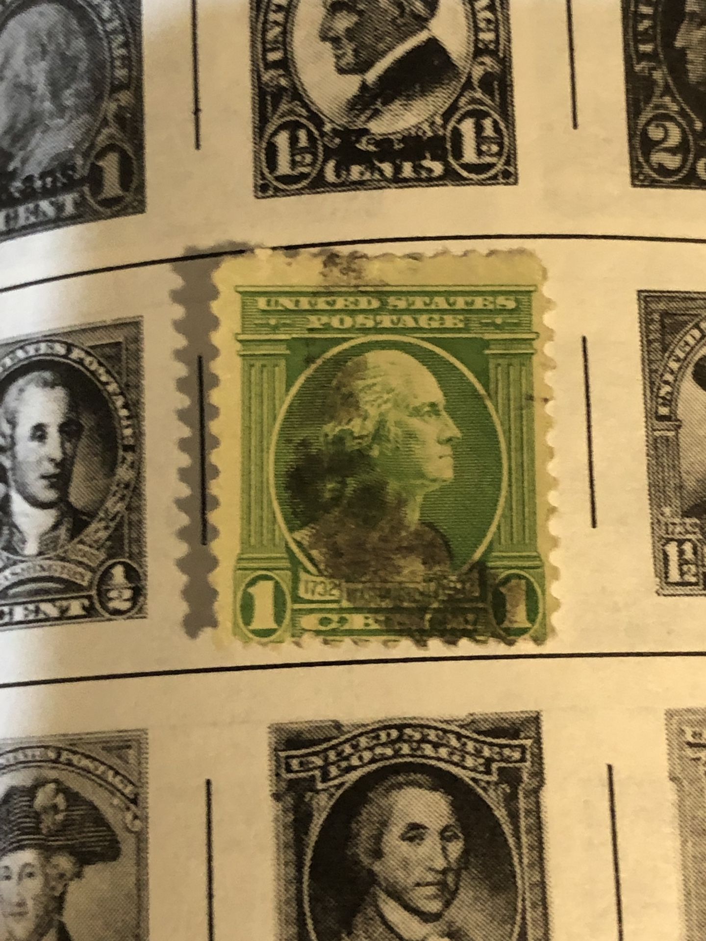 Stamp Collection U.S. Stamps 1924-1938
