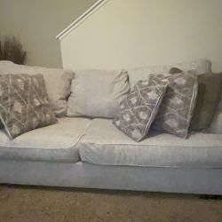 Elegant Alesandra Parchment 4 Piece sofa set