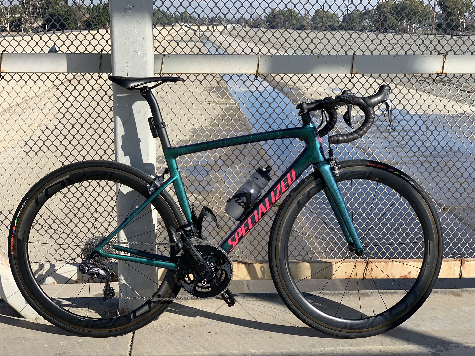 sandblasting bike frame