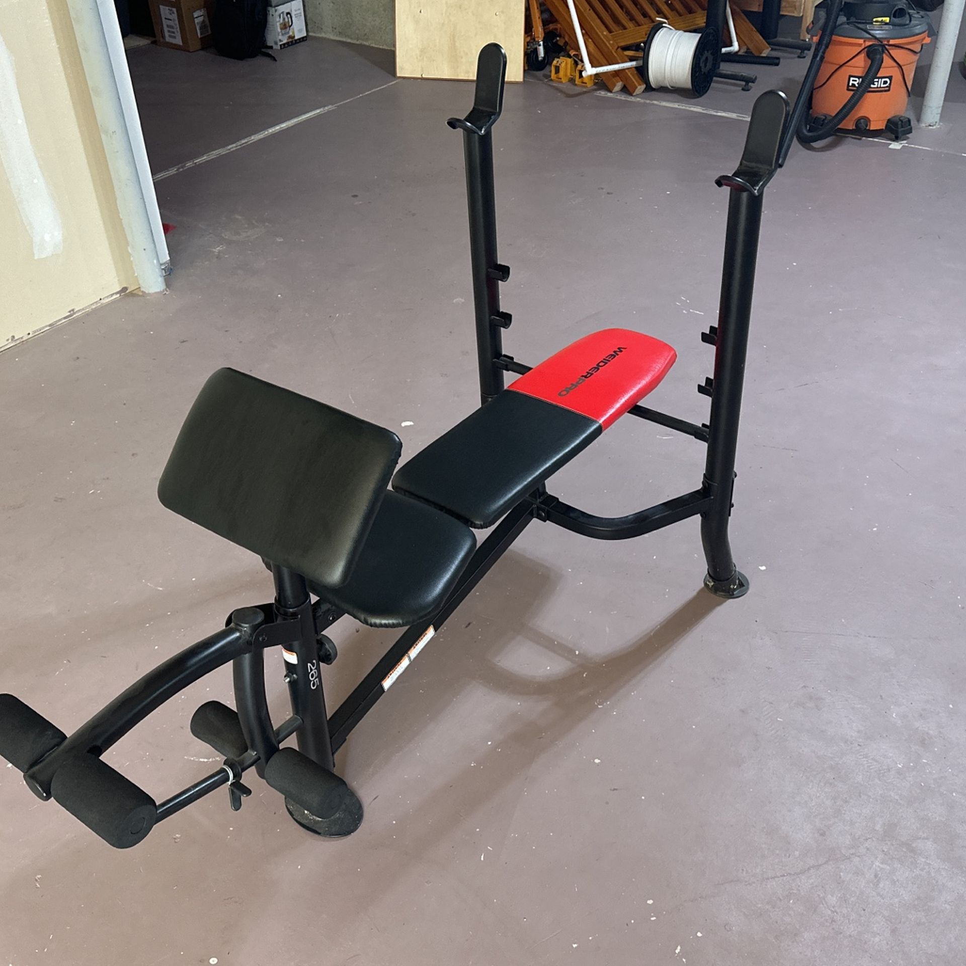 Weider Pro Workout Bench