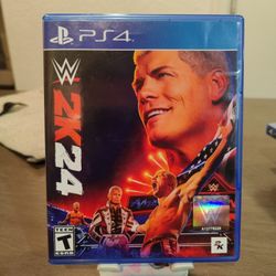 WWE 2K24 (Playstation 4 / Ps4) !!(READ DESCRIPTION)!!